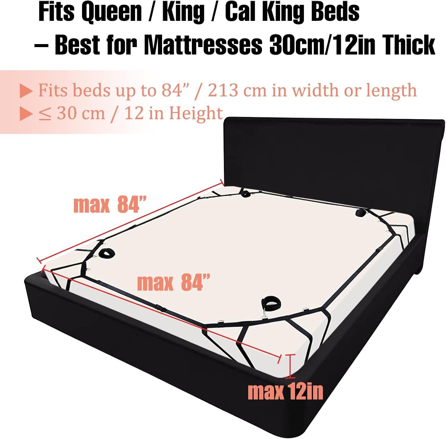 Sex Bondage BDSM Kit Bed Set - SaxDoll.Pk