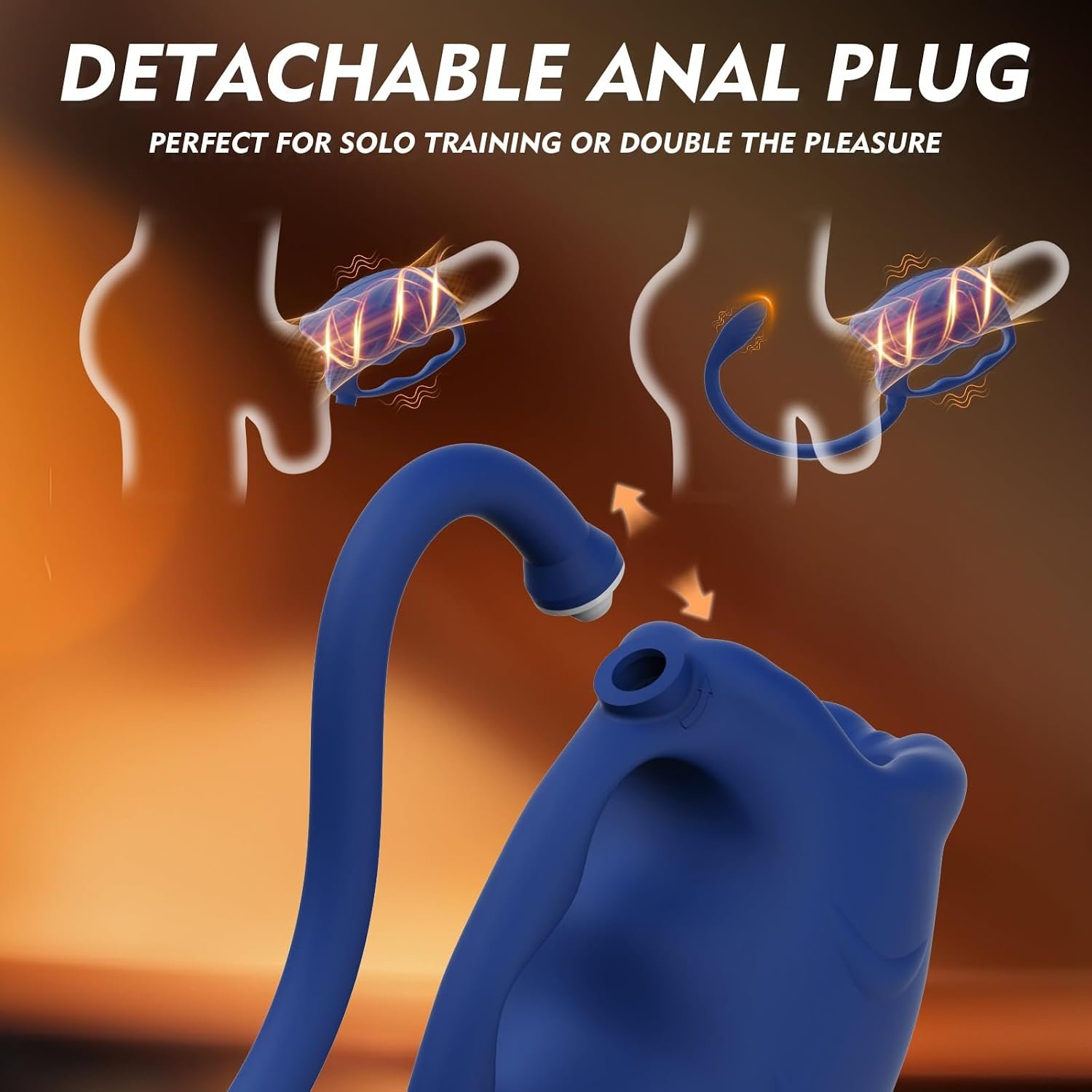 Male Masturbator with Detachable Butt Plug - SaxDoll.Pk