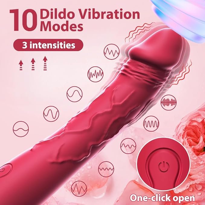7.6 Inch Realistic Dildo Vibrator for Women - Image 4