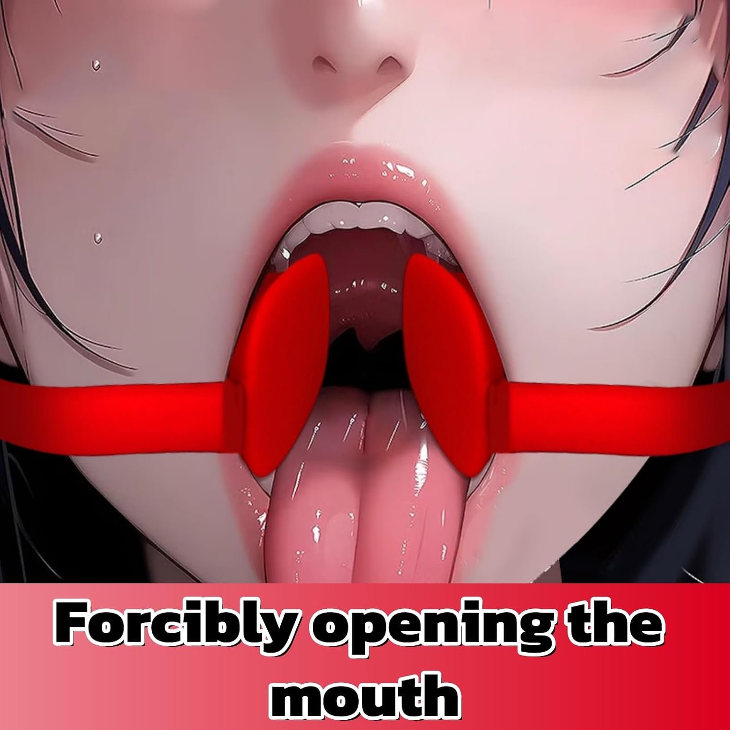 BDSM Open Mouth O Ring Gag - SaxDoll.Pk