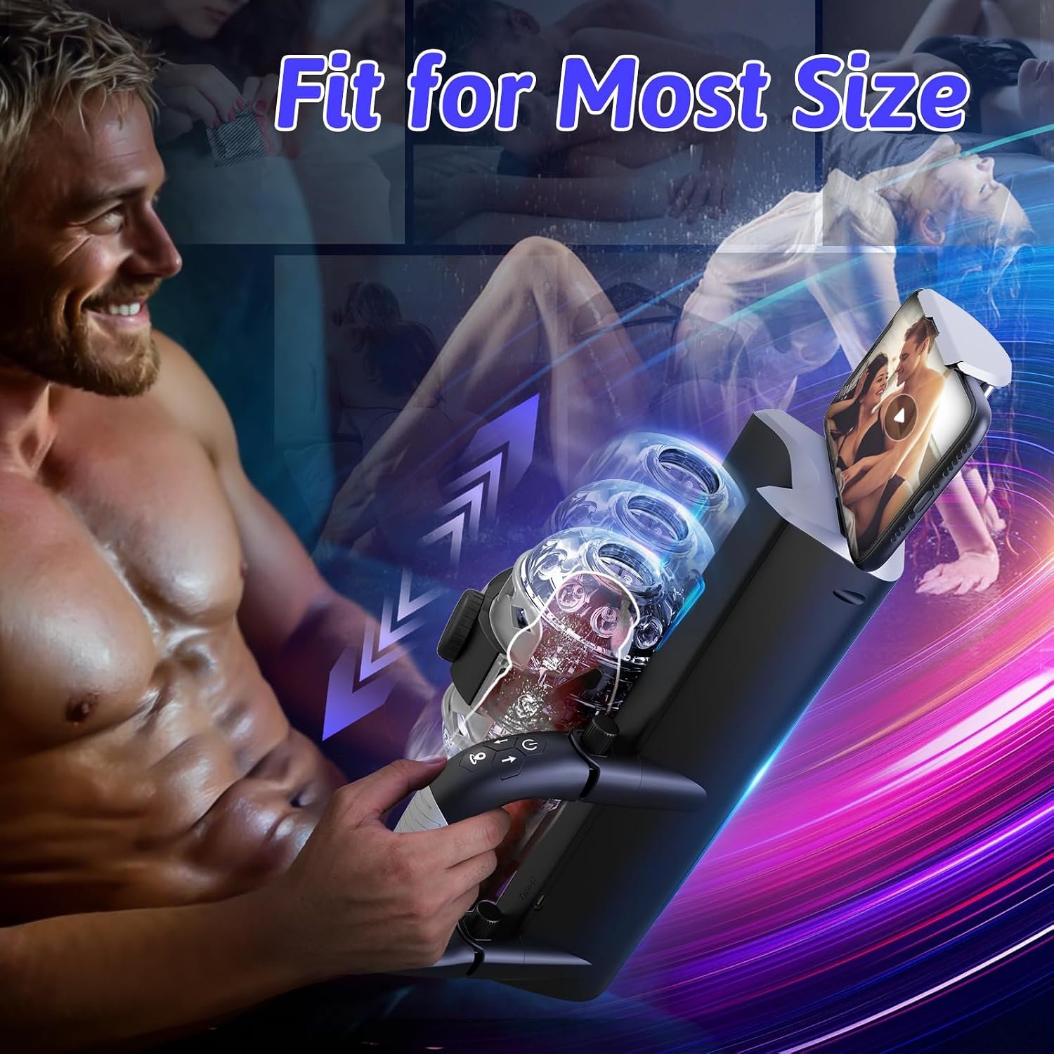 Male Masturbators Sex Toys Hands Free - SaxDoll.Pk