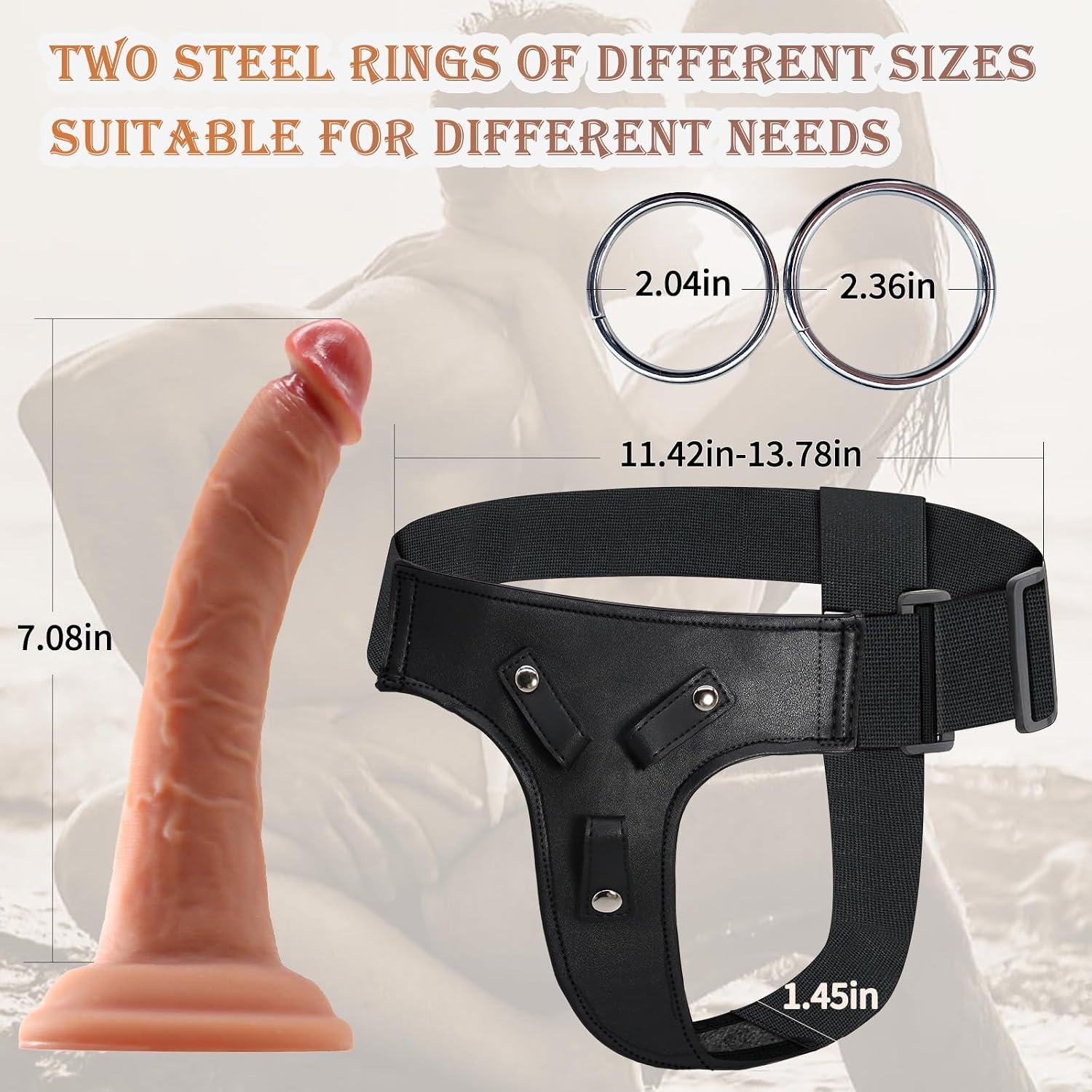 Strap on Dildo Harness Adult Sex Toys - SaxDoll.Pk