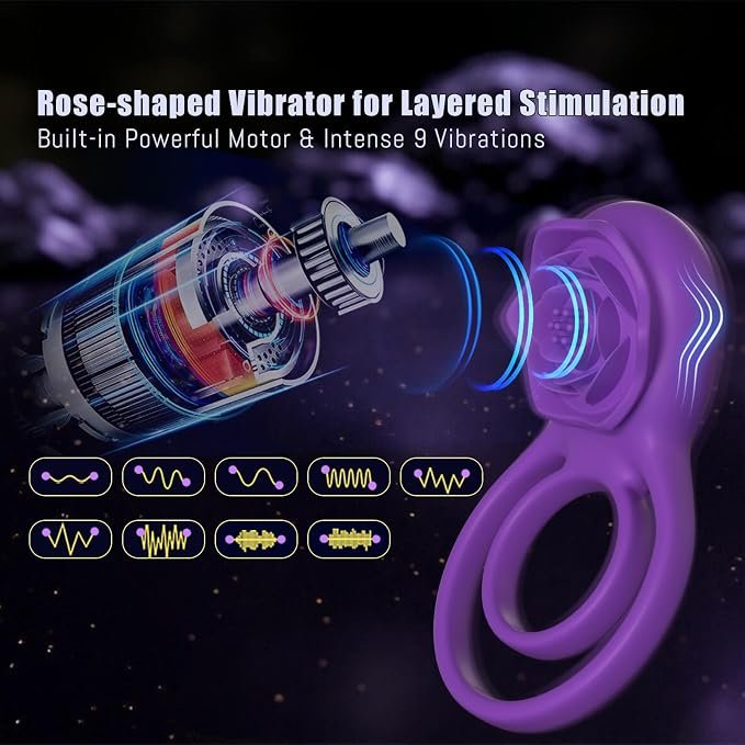 MOVGANI Vibrating Cock Ring