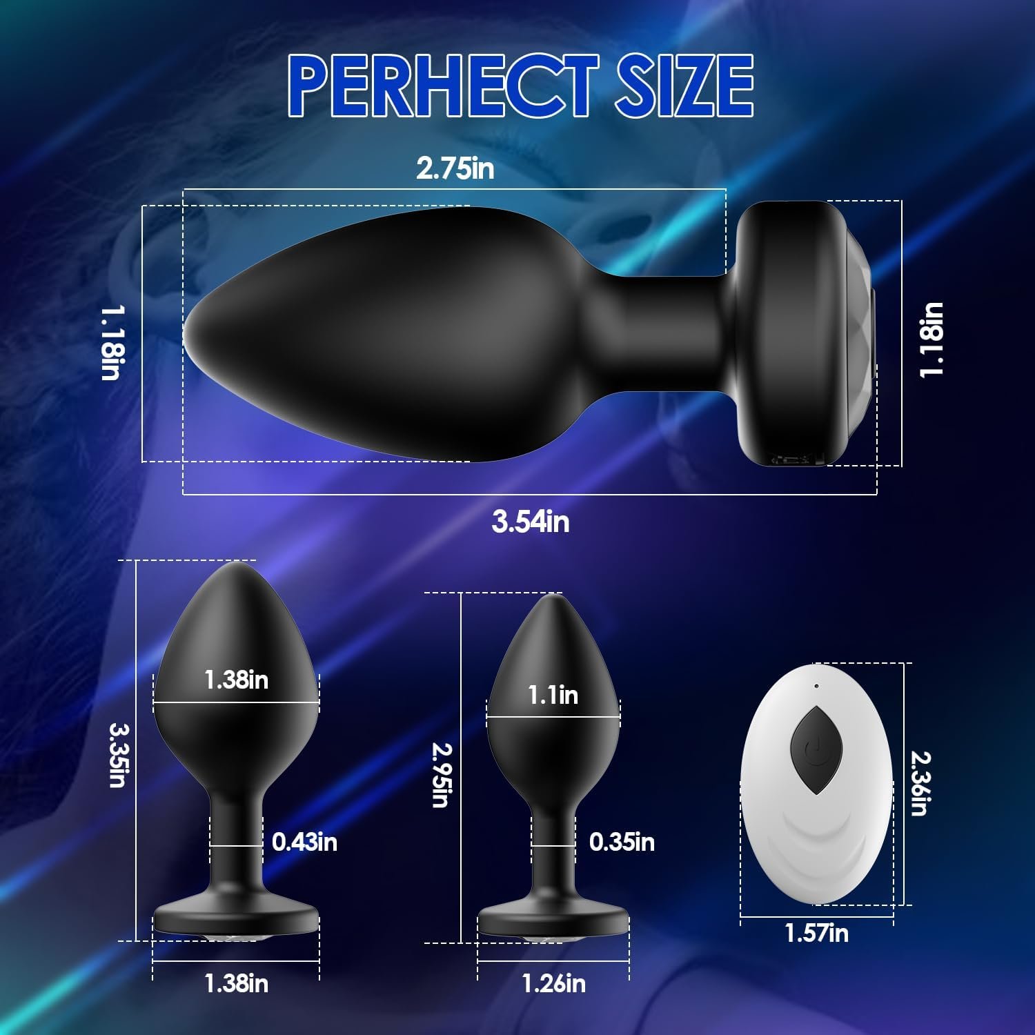 oreyurt Anal Plug Sex Toys Vibrator - SaxDoll.Pk