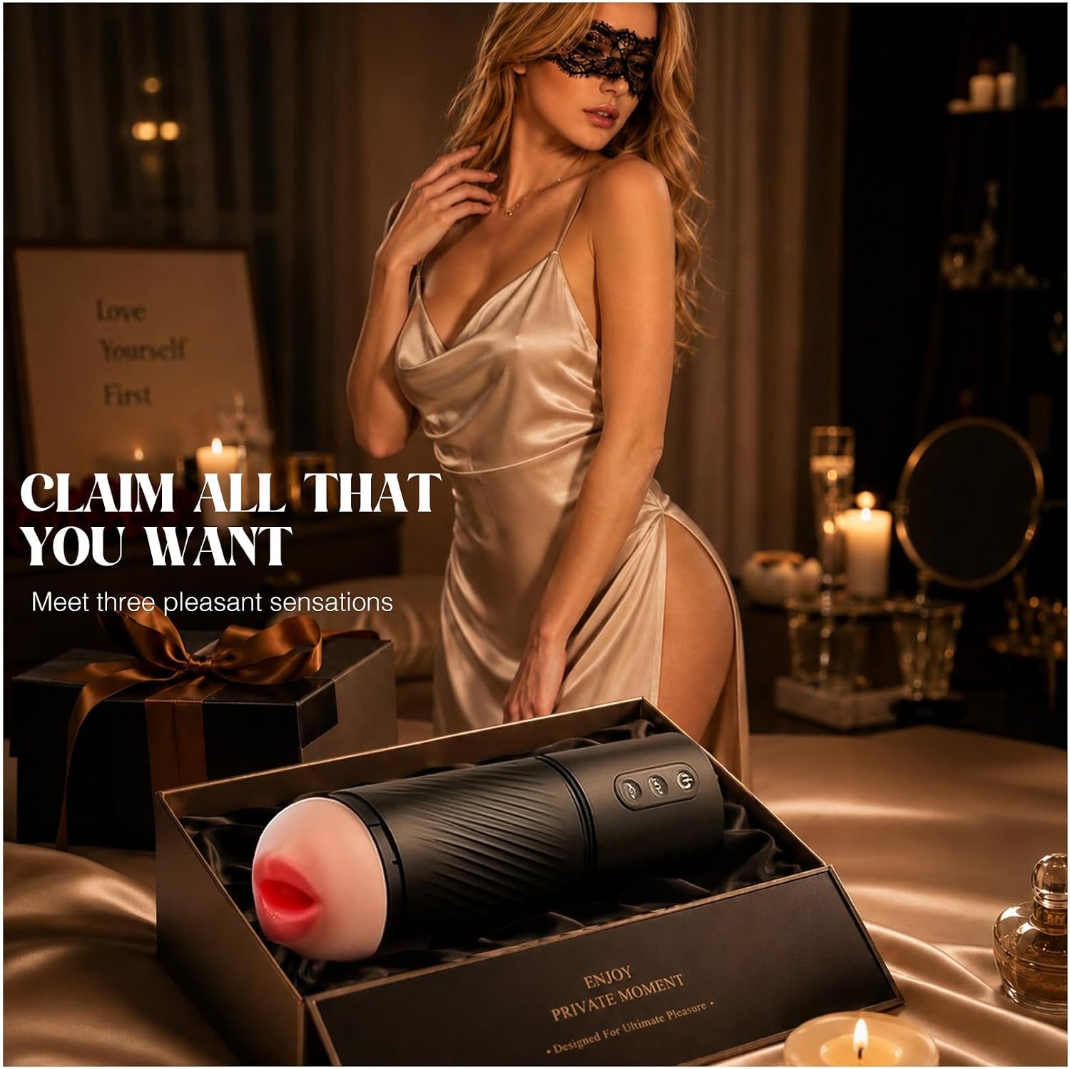 Uoffile Sex Toys for Men Male Masturbator - SaxDoll.Pk