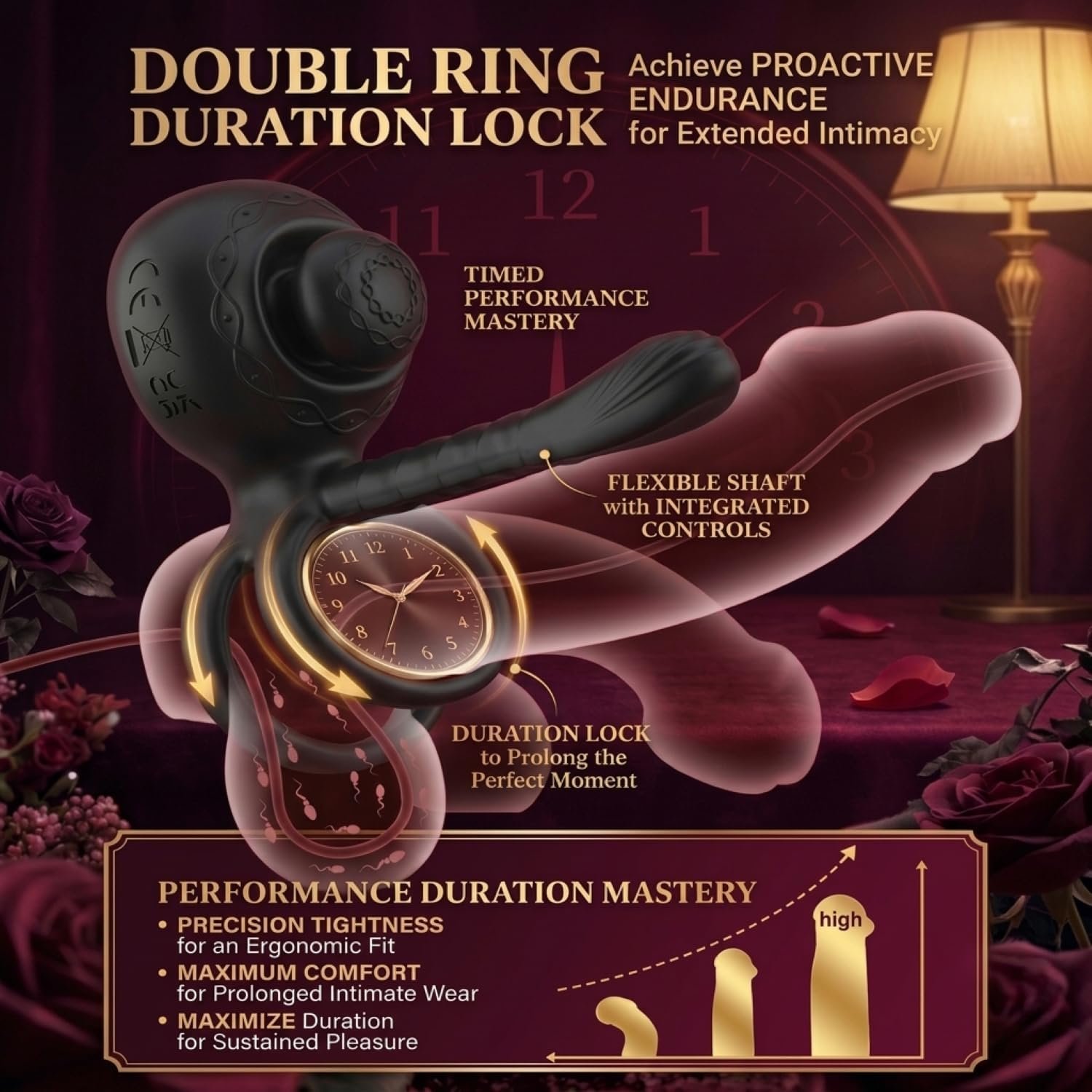 Vibrating Cock Ring Penis Sleeve - SaxDoll.Pk