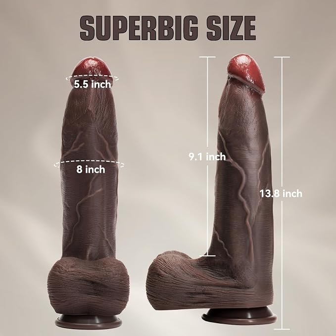 Realistic Dildo Black