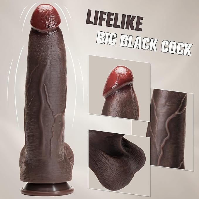 Realistic Dildo Black