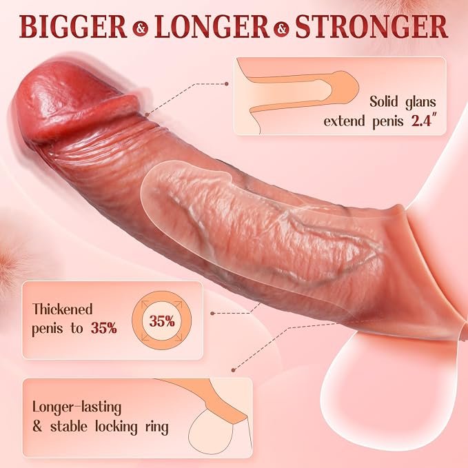 Penis Sleeve Cock Sleeve Sex Toys - SaxDoll.Pk