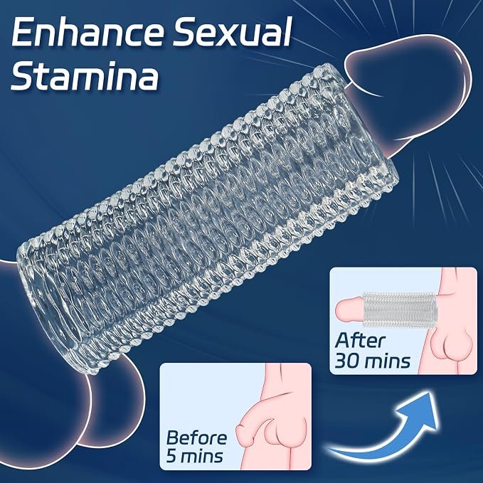 Girth Enhancer Penis Extender Penis Sleeve - SaxDoll.Pk