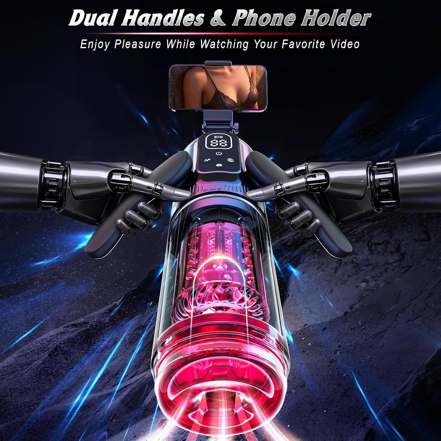 Humbuzz Male Masturbator with Phone Holder - SaxDoll.Pk