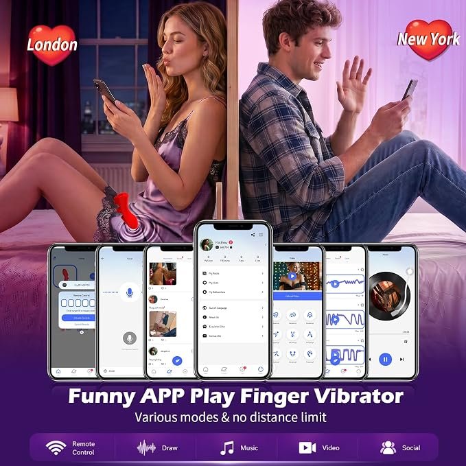 Finger Vibrator APP Remote