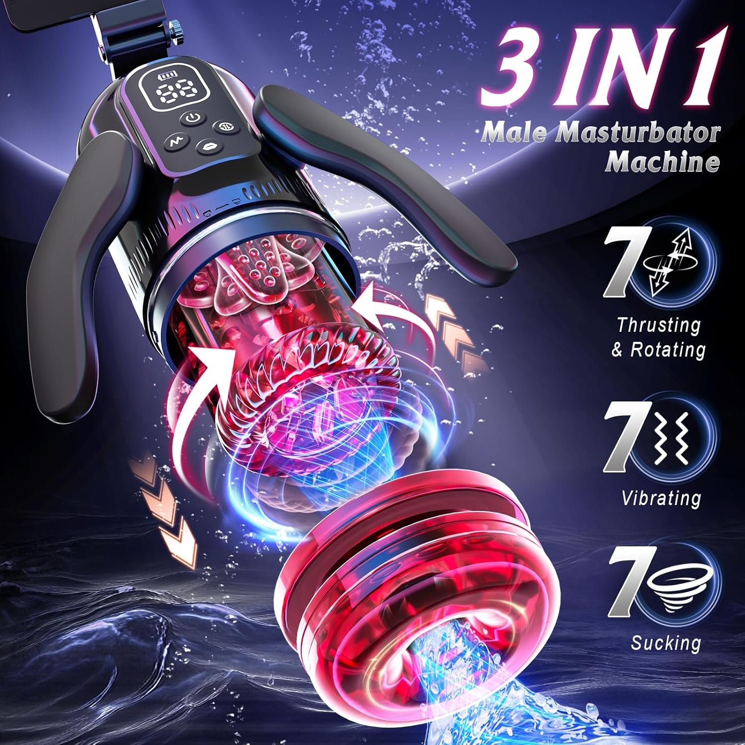 Humbuzz Male Masturbator with Phone Holder - SaxDoll.Pk