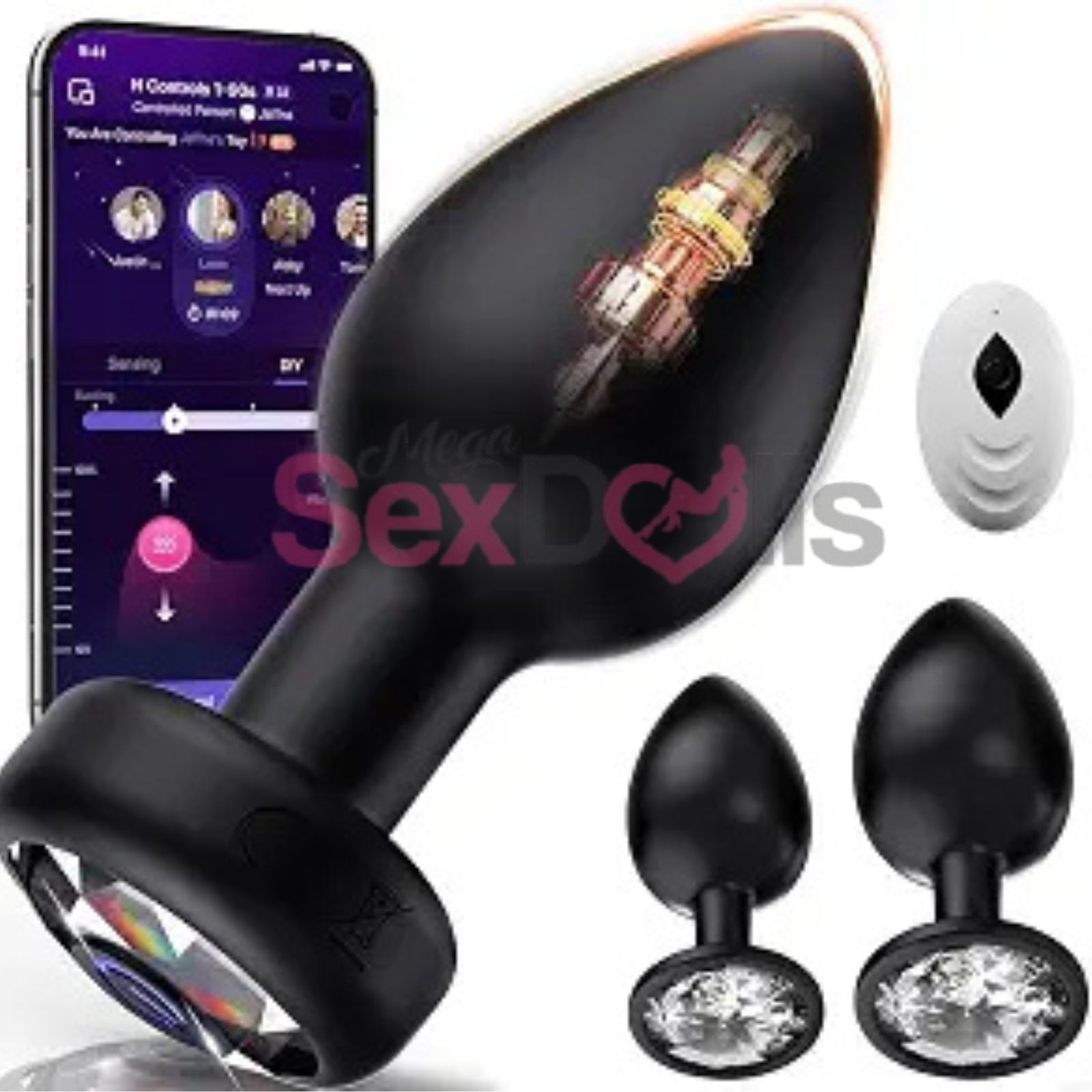 Anal Plug Vibrating Butt Plug - SaxDoll.Pk