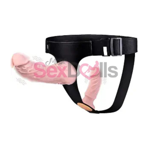 Harness Strap-On Vibration Realistic Dildos - SaxDoll.Pk