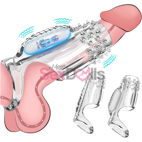 Penis Sleeve Cock Ring Stronger Erection - SaxDoll.Pk