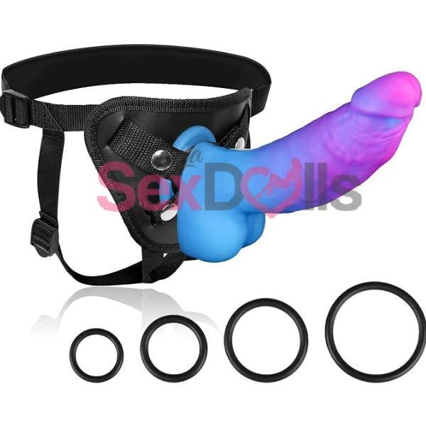 Strap On Dildo Lesbian Sex Toys - SaxDoll.Pk