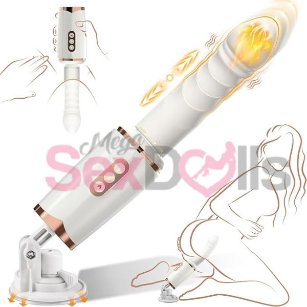 Sex Machine Thrusting Dildo