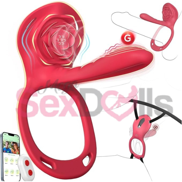 Strap On Vibrating Penis Sleeve