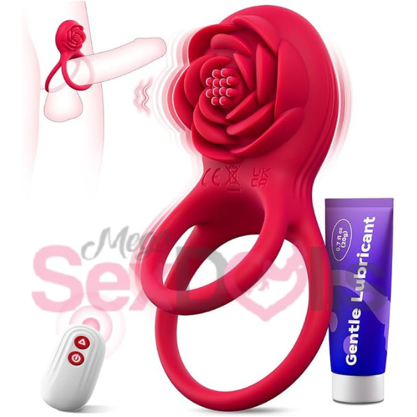 Rose Toy Vibrating Cock Ring