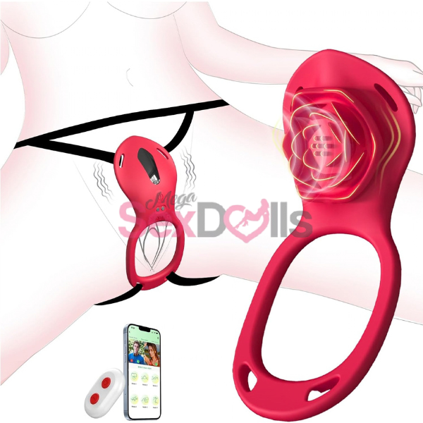Rose App Remote Control Wearable Vibrator - SaxDoll.Pk