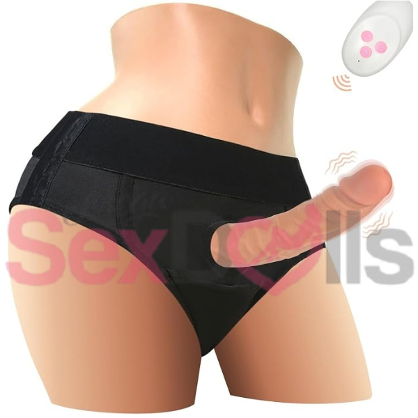 Strap On Harness Vibrating Dildo
