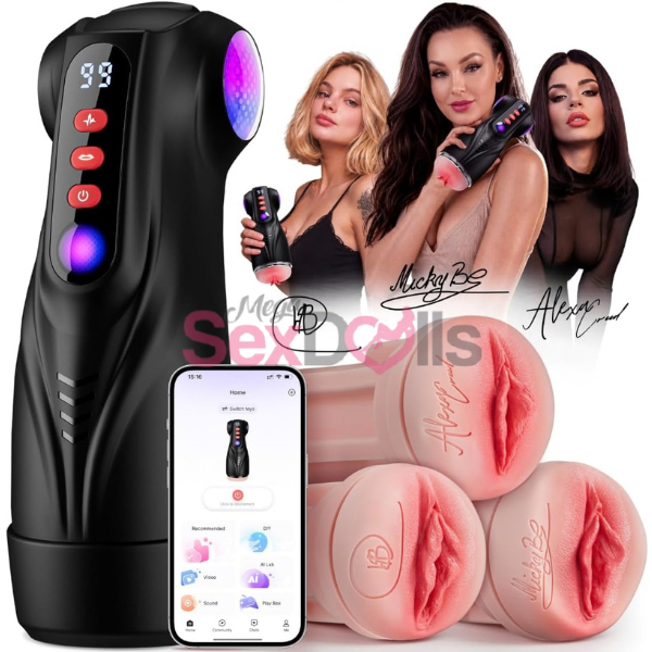 Sucking Male Masturbator Pocket Pussy - SaxDoll.Pk