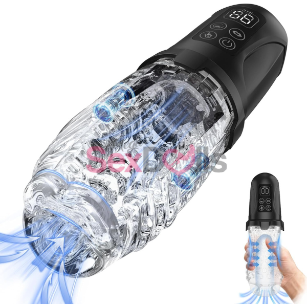 Male Masturbator Penis Pump Blowjob Stroker - SaxDoll.Pk
