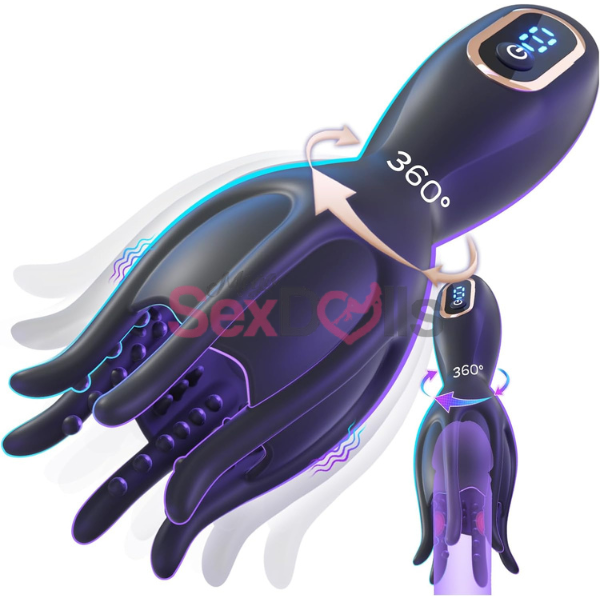 Male Masturbator Conical Rotating Vibrating - SaxDoll.Pk