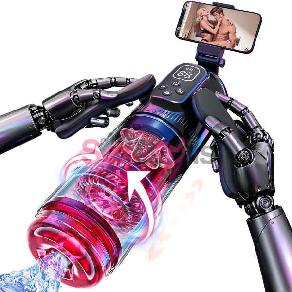Humbuzz Male Masturbator with Phone Holder - SaxDoll.Pk