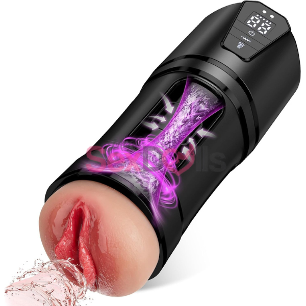 Waterproof Male Masturbator Sucking Stroker - SaxDoll.Pk