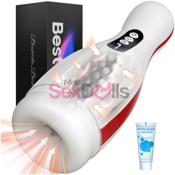 Automatic Male Masturbator with Blowjob Suction - SaxDoll.Pk