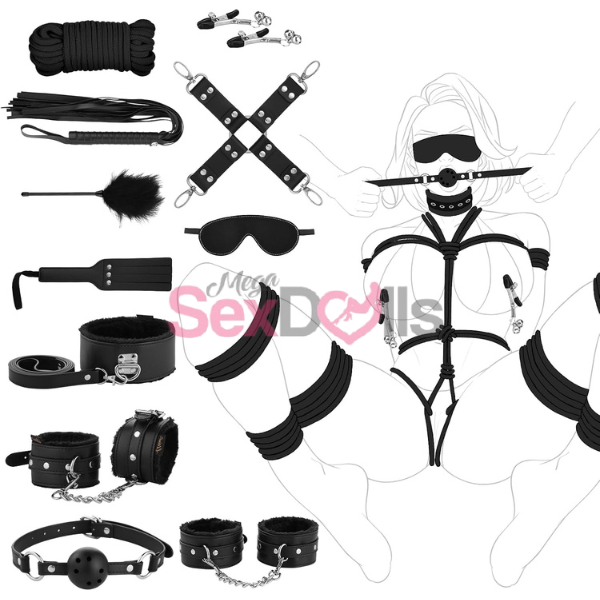 BDSM Bondage Kit Sex Toys - SaxDoll.Pk