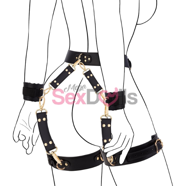 Sex Bondage BDSM Kit Restraints Adult - SaxDoll.Pk
