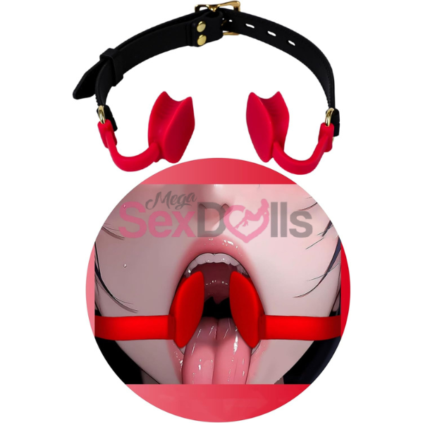 BDSM Open Mouth O Ring Gag - SaxDoll.Pk